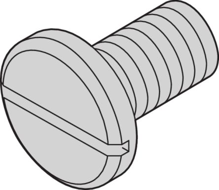 nVent SCHROFF Machine Screw [21100-711]; 255-0756