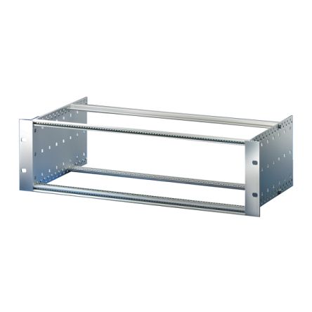 nVent SCHROFF 24563 Series 6U Aluminium Subrack, 84HP, 475mm Depth [24563-436]; 255-0786