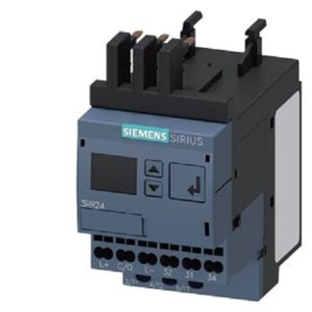 Siemens Current Monitoring Relay, 3 Phase, SPDT [3RR24412AA40]; 255-0844