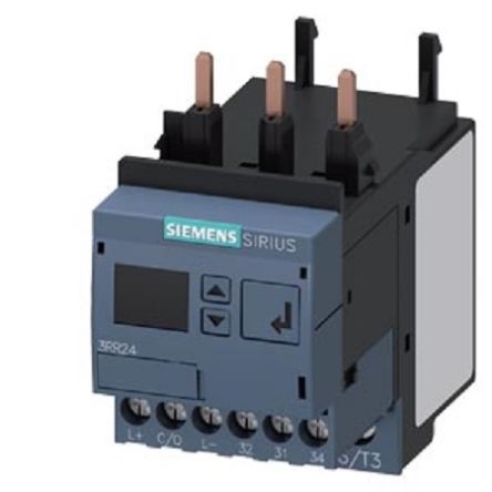 Siemens Current Monitoring Relay, 3 Phase, SPDT [3RR24421AA40]; 255-0845