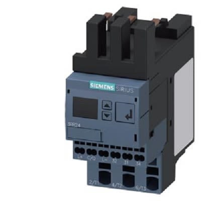 Siemens Current Monitoring Relay, 3 Phase, SPDT [3RR24422AA40]; 255-0846