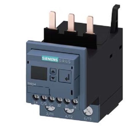 Siemens Current Monitoring Relay, 3 Phase, SPDT [3RR24431AA40]; 255-0847