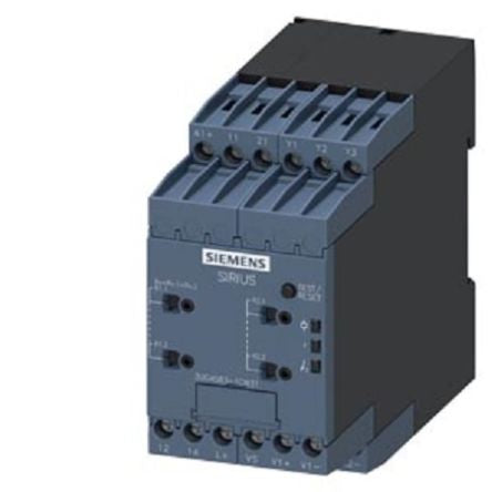 Siemens Resistance Monitoring Relay, DPDT [3UG45831CW31]; 255-0873