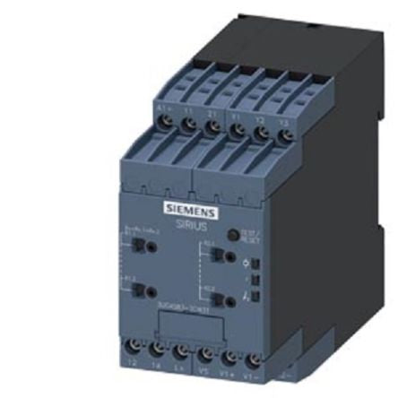 Siemens Resistance Monitoring Relay, DPDT [3UG45832CW31]; 255-0874