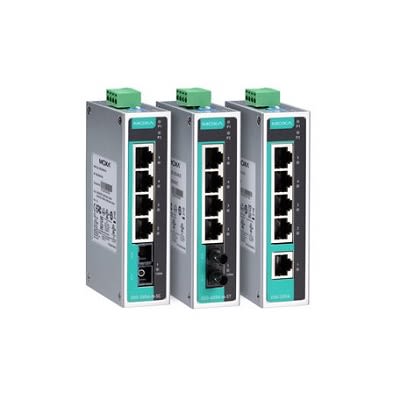 MOXA Unmanaged 5 Port Ethernet Switch [EDS-205A-T]; 255-1961