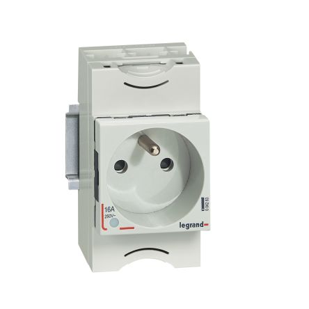 Legrand Mains Sockets, 10 → 16A [004283]; 255-2134