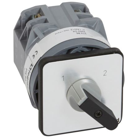 Legrand, 2P 2 Position Motor Reversing Cam Switch, 63A [027486]; 255-2153
