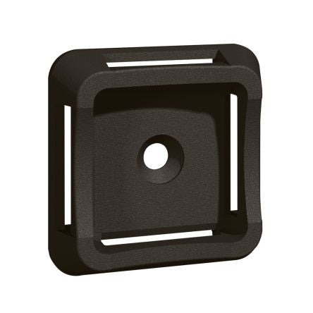 Legrand Self Adhesive Black Cable Tie 38 mm x 38mm, 20mm Max. Cable Tie Width [032068]; 255-2156