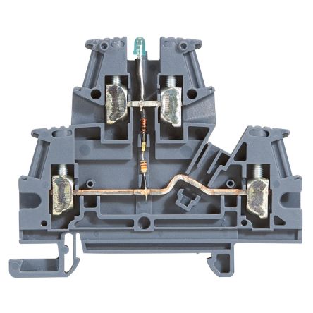 Legrand 037156 Grey, 2-Level, Screw Terminal Termination [037156]; 255-2184