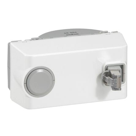 Legrand Male RJ45 Socket, Surface Mount [076533]; 255-2267