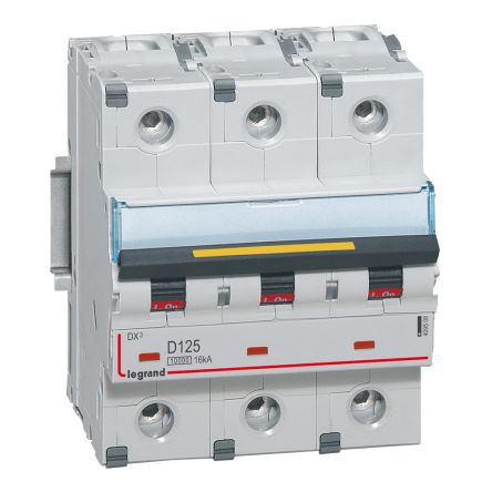 Legrand Circuit Breaker - 3 Pole, 125A Current Rating [409508]; 255-2321