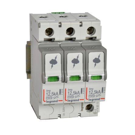 Legrand Surge Protection Device 415 V Maximum Voltage Rating 25kA Maximum Surge Current Surge Protective Device [412272]; 255-2333