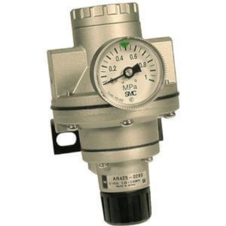 SMC G 1 1/2 Regulator - 0.5bar to 8.3bar, 10bar max. input [AR825-F14]; 255-2397