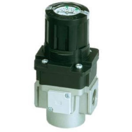 SMC ARG Filter Regulator, G 1/8, 1 Mpa [ARG20K-F01G1-B]; 255-2407