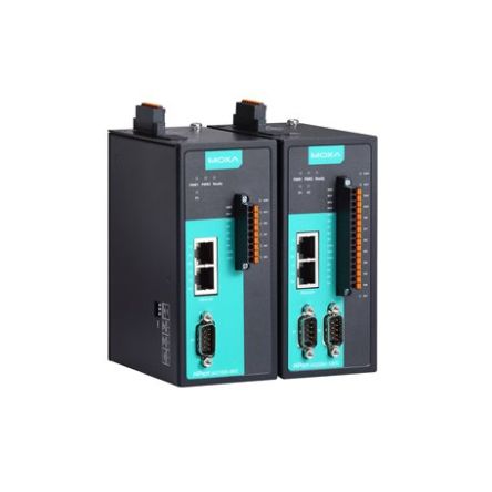 MOXA Device server, 2 Ethernet Port, 2 Serial Port, RS232, RS422, RS485 Interface, 921.6kbps Baud Rate [NPort IA5250A-6I/O]; 255-2668