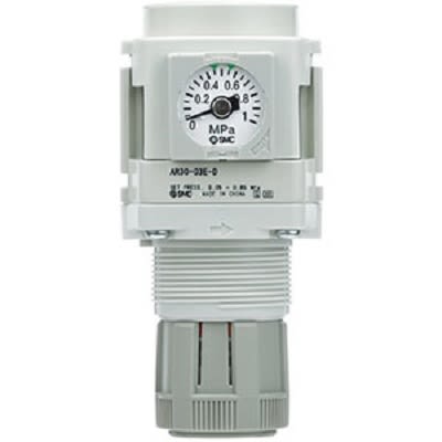 SMC G 1/2 Regulator - 0.05MPa to 0.85MPa, 15bar max. input [AR40-F04E-D]; 255-2855