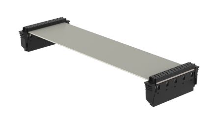 ERNI SMC Series Ribbon Cable Assembly, 300mm Length, AU IDC to AUI IDC [168341 / 168341-E]; 255-2942