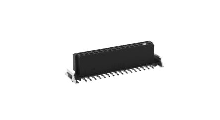 ERNI SMC Series Surface Mount PCB Socket, 32-Contact, 2-Row, 1.27mm Pitch [354057 / 354057-E]; 255-2972