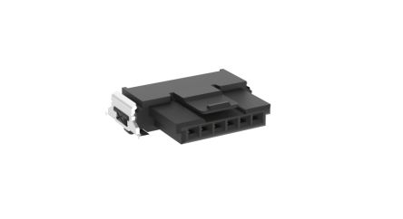 ERNI SMC Series Right Angle Surface Mount PCB Socket, 6-Contact, 1-Row, 1.27mm Pitch [384804 / 384804-E]; 255-2992