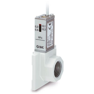 SMC Pressure Switch, G 3/8 0.1MPa to 6 bar [IS10E-40-F03-6L-D]; 255-3398
