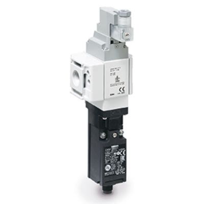 SMC Residual Pressure Exhaust Valve Pneumatic Solenoid Valve - Electrical G 1/2 AC-D series Series [VP546-5YZ1-M-DS]; 255-3408