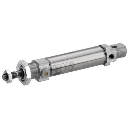 EMERSON ? AVENTICS Pneumatic Piston Rod Cylinder - 16mm Bore, 50mm Stroke, MNI Series, Single Acting [0822432303]; 255-3591