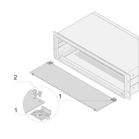 nVent SCHROFF PPE Hinge for Use with Inpac Case [20828-028]; 255-3895