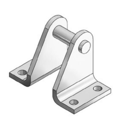 SMC Clevis CG-E032SUS, For Use With Auto Switch Mounting Bracket [CG-E032SUS]; 255-4237