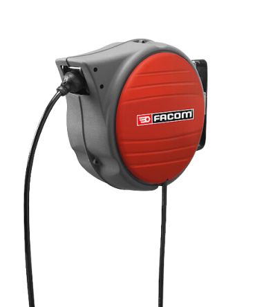 Facom 15m Air Hose Reel, 10mm Inner Diameter [N.709PF]; 255-6114