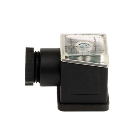 EMERSON ? ASCO 2P+E DIN 43650, Female DIN 43650 Solenoid Connector, 230 V Voltage [88122608]; 255-6132