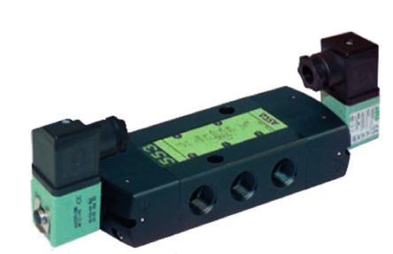 EMERSON ? ASCO 5/3 NC Solenoid Pilot Valve - Electro-Pneumatic G 1/4 551 Series [SCG551A067MS.AC/DC]; 255-6175