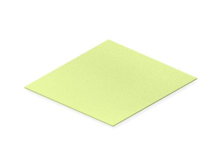 TE Connectivity Fluorosilicone Shielding Sheet, 150mm x 150mm x 1.2mm [1210-FSA-0012]; 255-7236