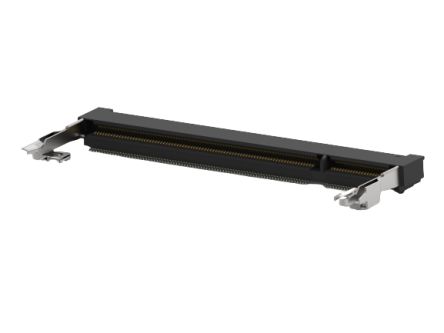 TE Connectivity 200 Way, Right Angle DIMM Socket [1-1473005-1]; 255-7442