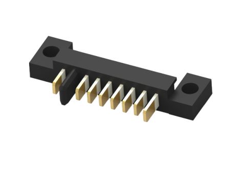 TE Connectivity 1747785 Series Right Angle Through Hole PCB Header, 8 Contact(s), 2 mm Pitch, 1 Row(s), Unshrouded [1747785-1]; 255-7454