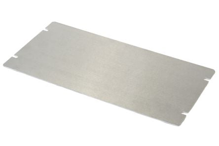Hammond Aluminium Base Plate, 76mm H, 10in W, 254mm L [1434-105]; 255-8084