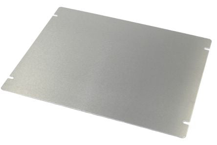 Hammond Aluminium Base Plate, 64mm H, 10in W, 254mm L [1434-108]; 255-8085