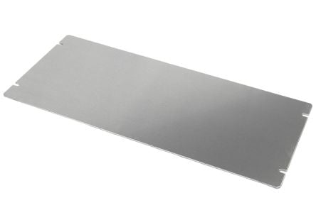 Hammond Aluminium Base Plate, 76mm H, 14in W, 356mm L [1434-146]; 255-8093