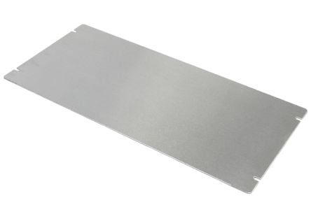 Hammond Aluminium Base Plate, 76mm H, 15in W, 381mm L [1434-157]; 255-8094