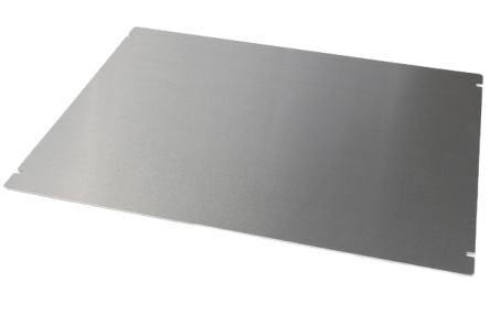 Hammond Aluminium Base Plate, 51mm H, 17in W, 432mm L [1434-1713]; 255-8098