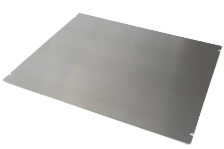 Hammond Aluminium Base Plate, 76mm H, 17in W, 432mm L [1434-1714]; 255-8099