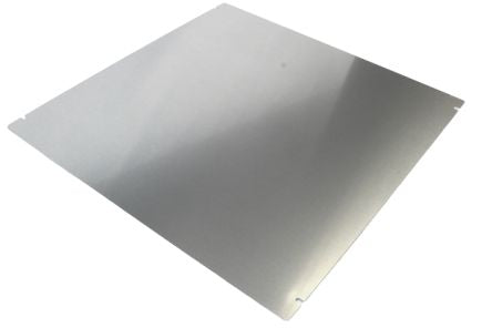 Hammond Aluminium Base Plate, 76mm H, 17in W, 432mm L [1434-1717]; 255-8101