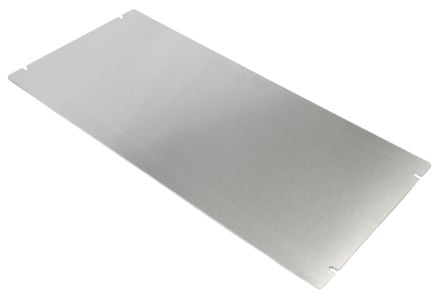 Hammond Aluminium Base Plate, 76mm H, 17in W, 432mm L [1434-178]; 255-8104