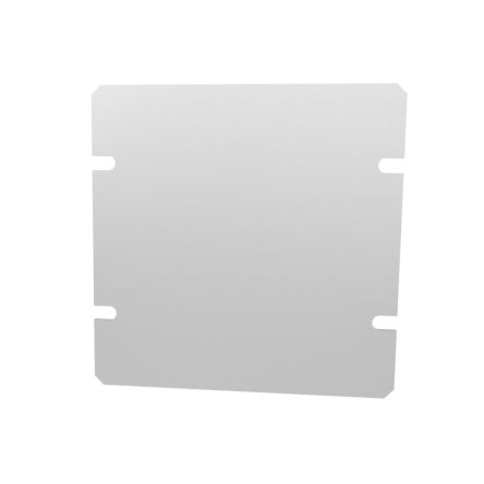 Hammond Aluminium Base Plate, 51mm H, 4in W, 92mm L [1434-6]; 255-8113