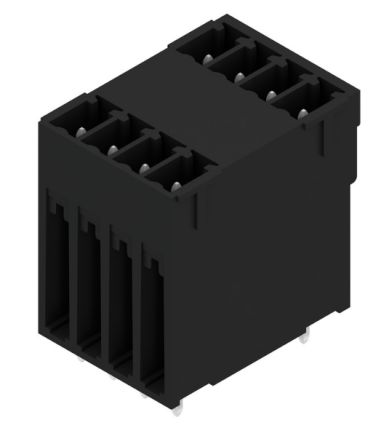 Weidmuller, SCD-THR Male PCB Header, 3.81mm Pitch, 8 Way, 2 Row [1030970000]; 255-8134