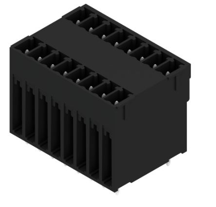 Weidmuller, SCD-THR Male PCB Header, 3.81mm Pitch, 16 Way, 2 Row [1031020000]; 255-8138