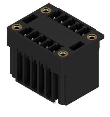 Weidmuller, SCD-THR Male PCB Header, 3.81mm Pitch, 10 Way, 2 Row [1031510000]; 255-8142