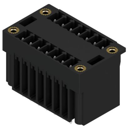 Weidmuller, SCD-THR Male PCB Header, 3.81mm Pitch, 14 Way, 2 Row [1031530000]; 255-8144