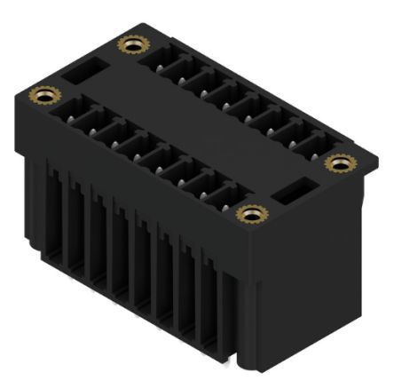 Weidmuller, SCD-THR Male PCB Header, 3.81mm Pitch, 16 Way, 2 Row [1031540000]; 255-8145
