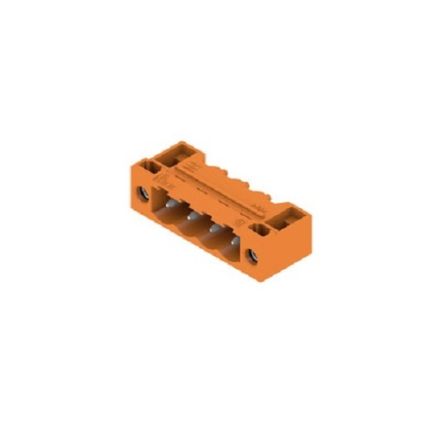 Weidmuller, 5.08mm Pitch, 4 Way, Pluggable Terminal Block, Header, PCB Mount, 1148680000 [1148680000]; 255-8147