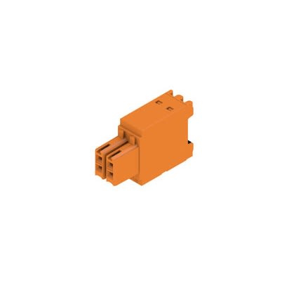 Weidmuller, 3.5mm Pitch, 4 Way, Pluggable Terminal Block, Plug, Cable Mount, 1277270000 [1277270000]; 255-8148